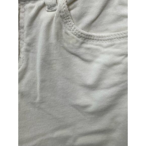 Girl's Justice Bootcut Corduroy  Jeans Low Rise Cotton Blend Stretch White 12 R - Picture 14 of 16